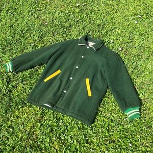 Vtg 1950s varsity jackets Hewitt MFG Corp Wool Letterman Jacket Indie Mens